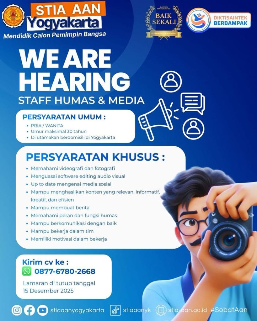 STIA AAN pusat tracer study